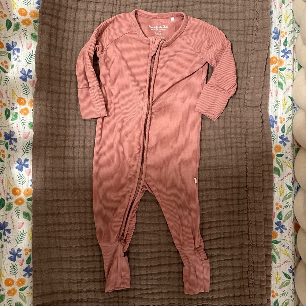 Brave Little Ones Ribbed Bamboo 0-3 month